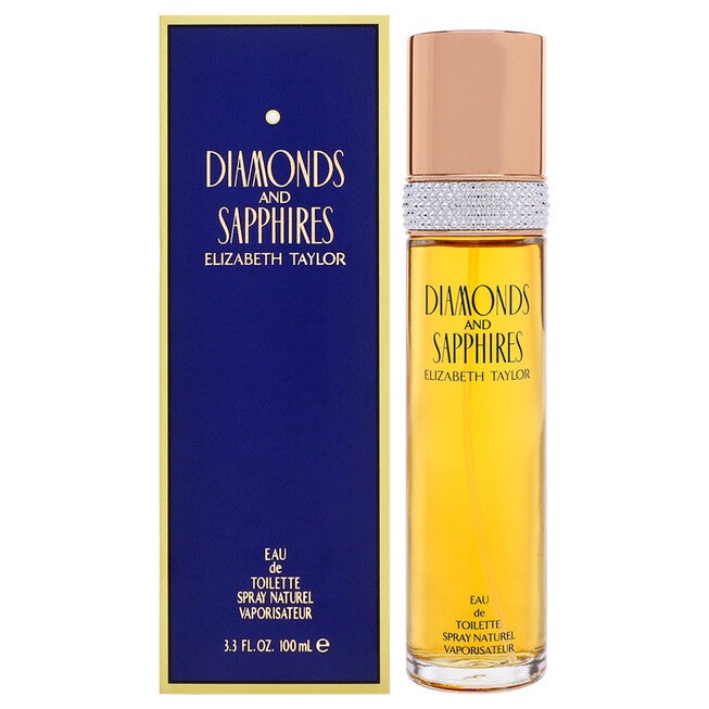 Diamonds and Sapphires by Elizabeth Taylor for Women - 3.3 oz EDT Spray, NA, hi-res image number null