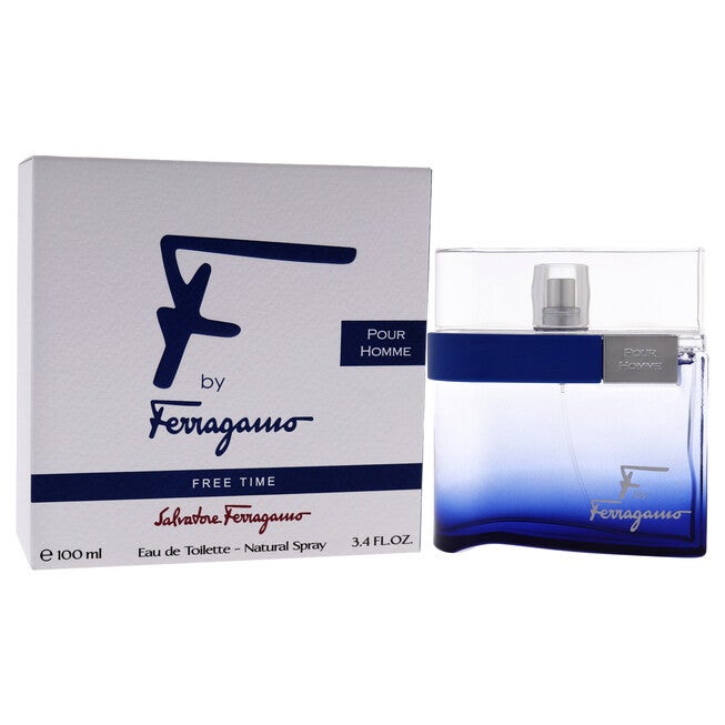 F by Ferragamo Free Time by Salvatore Ferragamo for Men - 3.4 oz EDT Spray, See Description, alternate image number 2