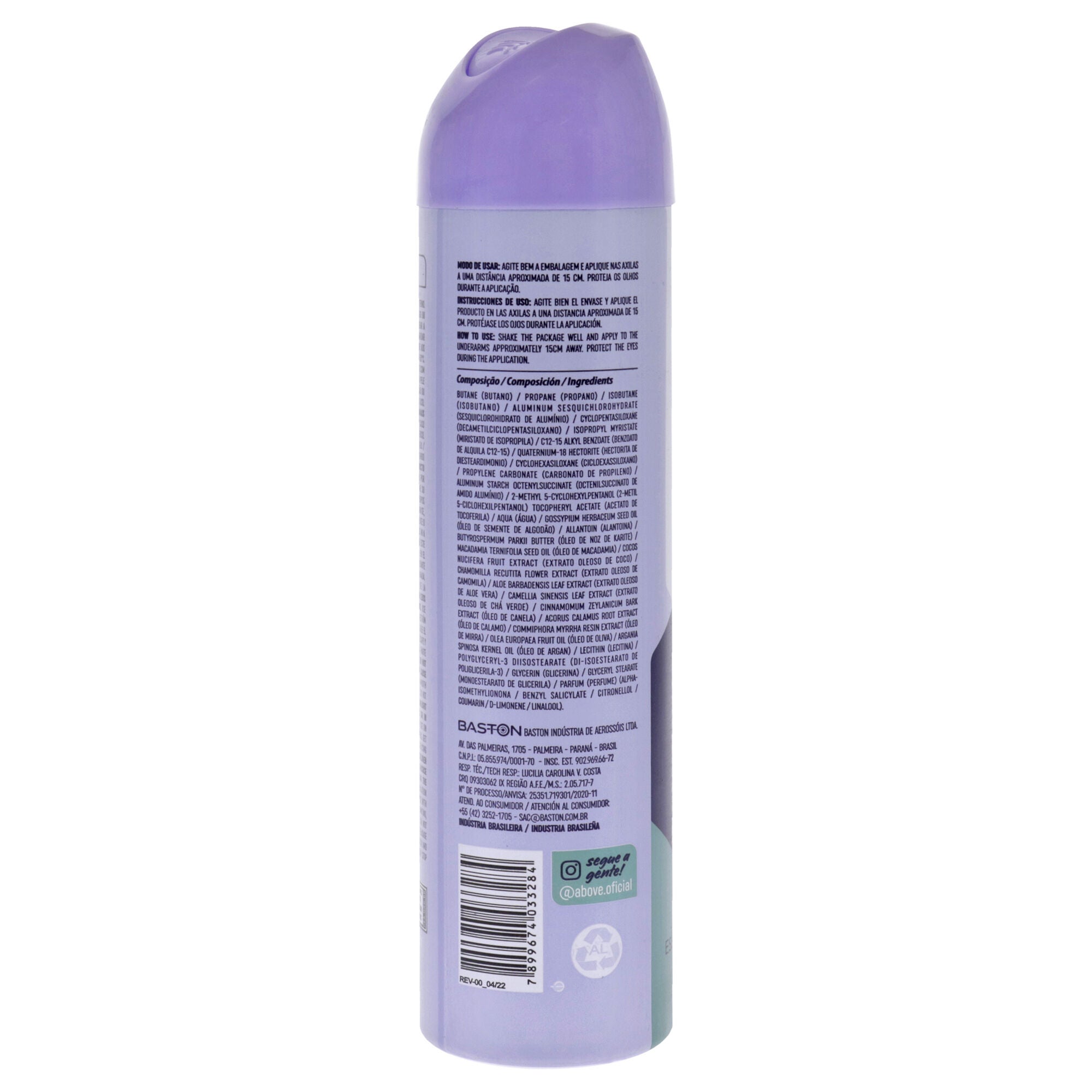 72 Hours Antiperspirant Deodorant - Derma Clinical by Above for Women - 3.17 oz Deodorant Spray, , alternate image number 3