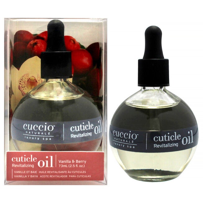 Cuticle Revitalizing Oil - Vanilla and Berry by Cuccio Naturale for Unisex - 2.5 oz Oil, NA, hi-res image number null