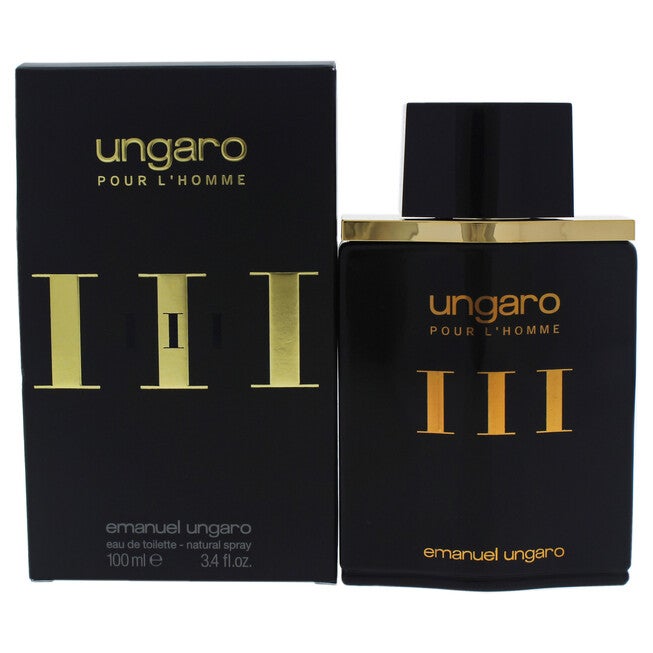 Ungaro III by Emanuel Ungaro for Men - 3.4 oz EDT Spray, , alternate image number null