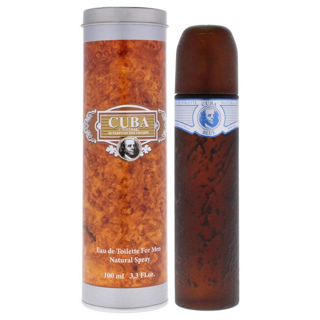 Cuba Blue by Cuba for Men - 3.3 oz EDT Spray, See Description, hi-res image number 0