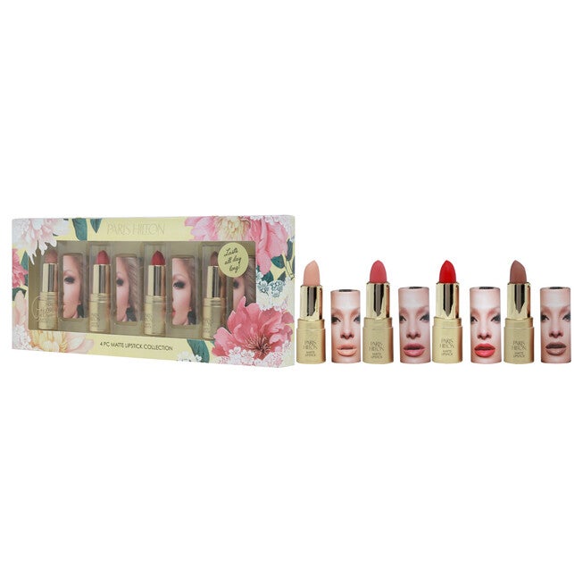 Matte Lipstick Collection by Paris Hilton Cosmetics for Women - 4 Pc Set, NA, alternate image number null