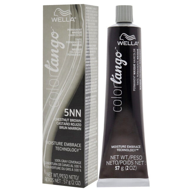 Color Tango Permanent Hair Color - 5NN Chestnut Brown by Wella for Unisex - 2 oz Hair Color, NA, alternate image number null