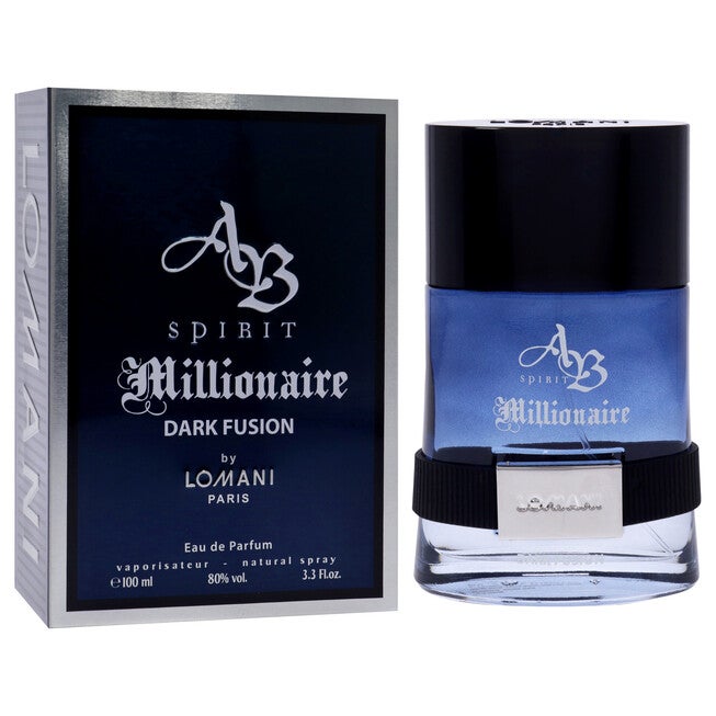 Ab Spirit Millionaire Dark Fusion by Lomani for Men - 3.3 oz EDP Spray, NA, alternate image number null