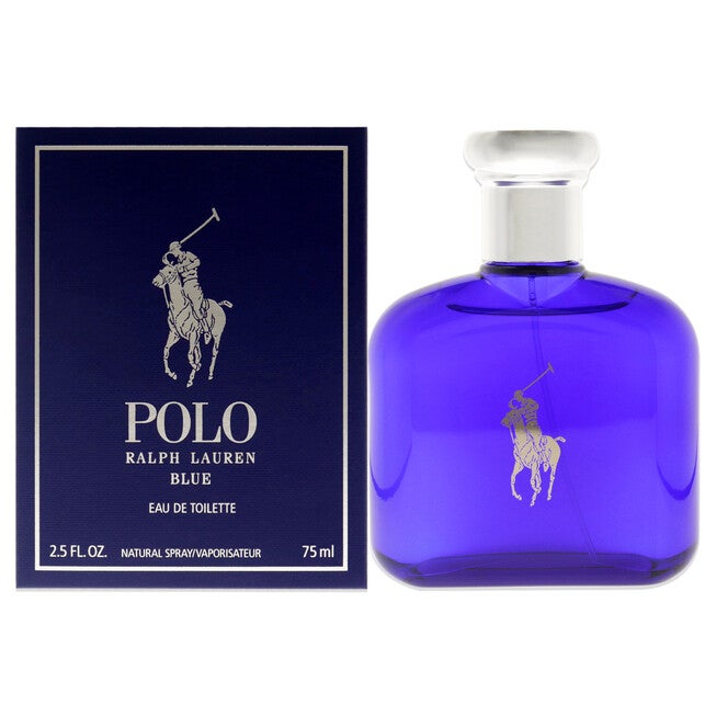 Polo Blue by Ralph Lauren for Men - 2.5 oz EDT Spray, See Description, hi-res image number 0
