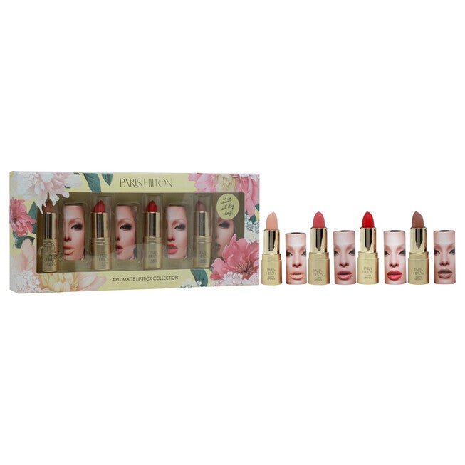 Matte Lipstick Collection by Paris Hilton Cosmetics for Women - 4 Pc Set, NA, alternate image number null