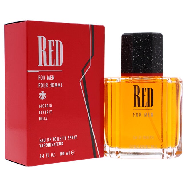 Red by Giorgio Beverly Hills for Men - 3.4 oz EDT Spray, , alternate image number null