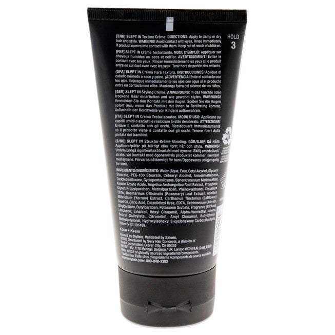 Style Sexy Hair Slept In Texture Creme by Sexy Hair for Unisex - 5.1 oz Cream, See Description, alternate image number 1