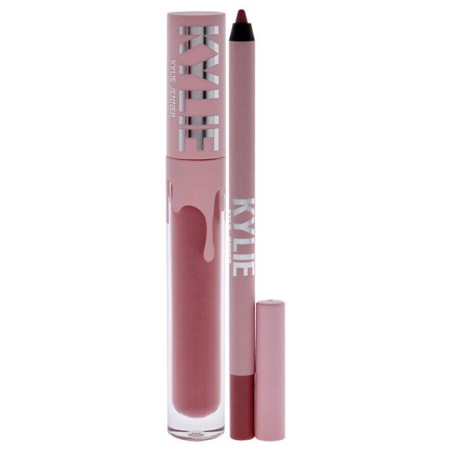 Velvet Lip Kit - 305 Harmony by Kylie Cosmetics for Women - 2 Pc 0.10oz Velvet Liquid Lipstick, 0.039oz Lip Liner, NA, alternate image number null