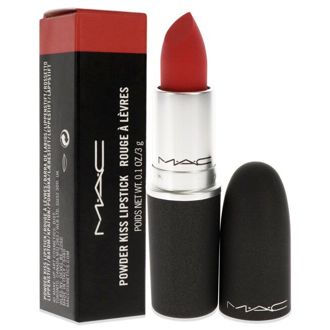 Powder Kiss Lipstick - 915 Lasting Passion by MAC for Women - 0.1 oz Lipstick, NA, alternate image number null