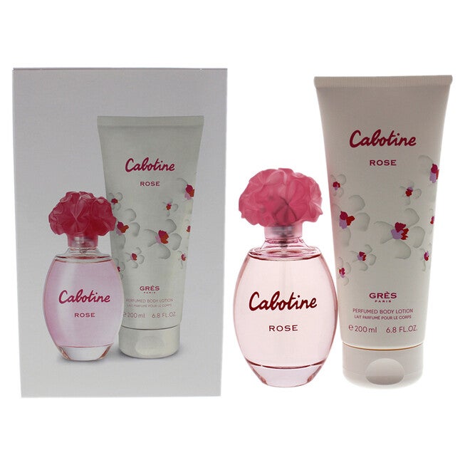 Cabotine Rose by Parfums Gres for Women - 2 Pc Gift Set 3.4oz EDT Spray, 6.76oz Perfumed Body Lotion, , alternate image number null