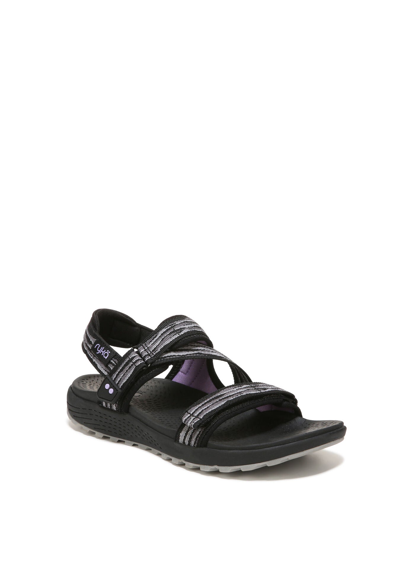 Taiga Trail Sandals, BLACK, hi-res image number 0