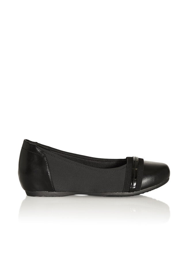 Marlie Ballet Flat, BLACK, alternate image number 2