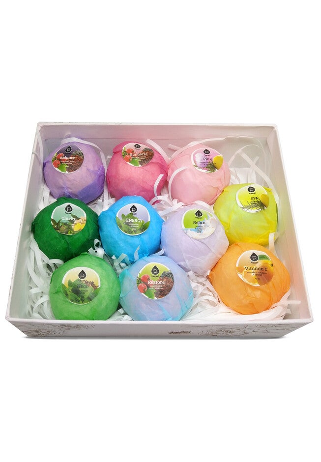 Bath Bombs Gift Set 10 Count, , on-hover image number null