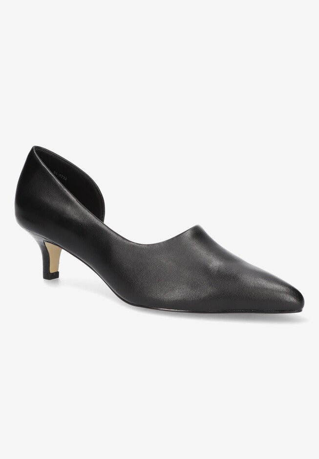Quilla Pump, BLACK LEATHER, hi-res image number 0