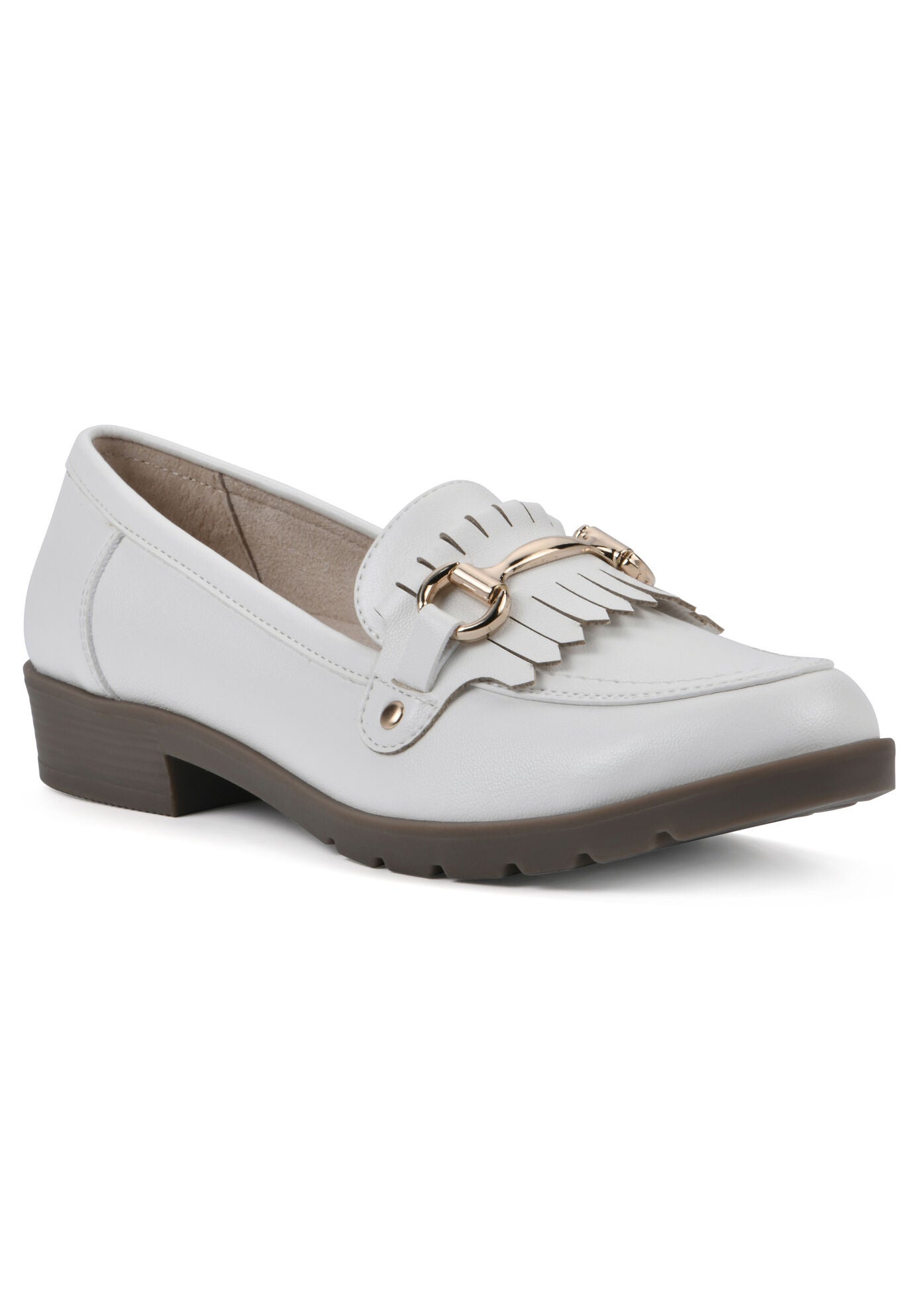Galeena Shoe, WHITE SMOOTH, hi-res image number 0