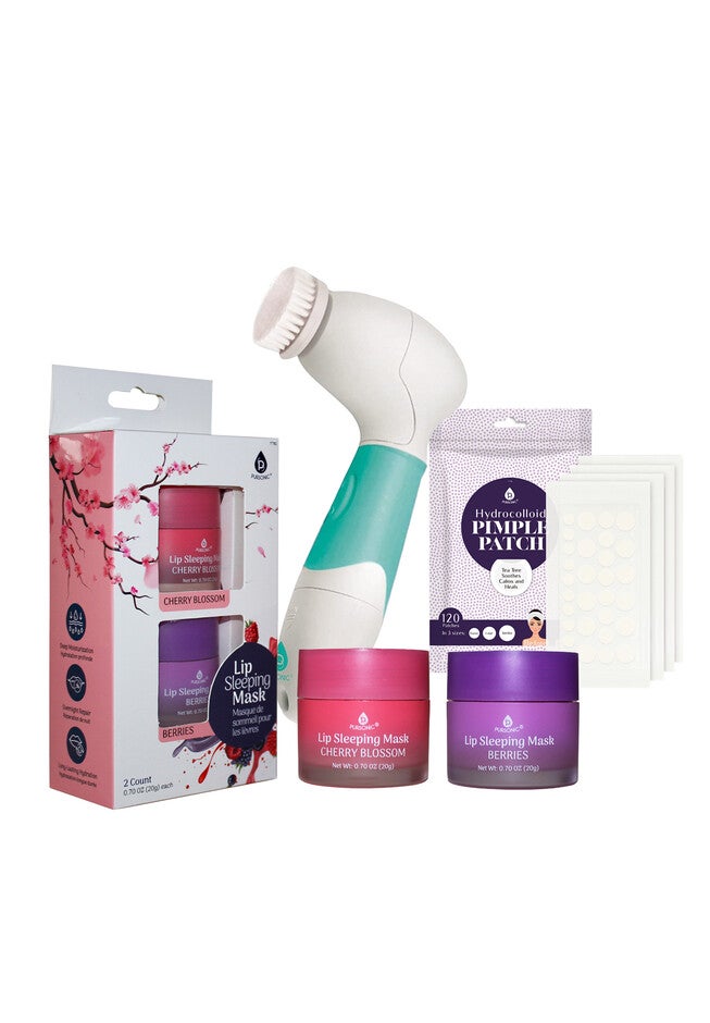 Ultimate Skincare Bundle: Lip Care, Acne Solution, And Advanced Cleansing, O, hi-res image number null