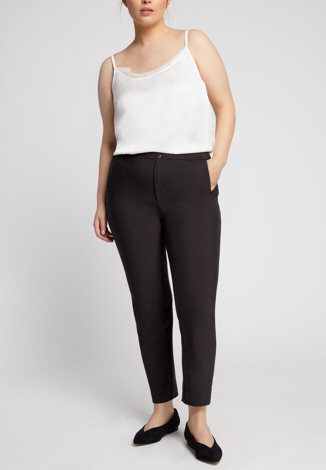 June Fit Corner Office Pants, BLACK, hi-res image number null