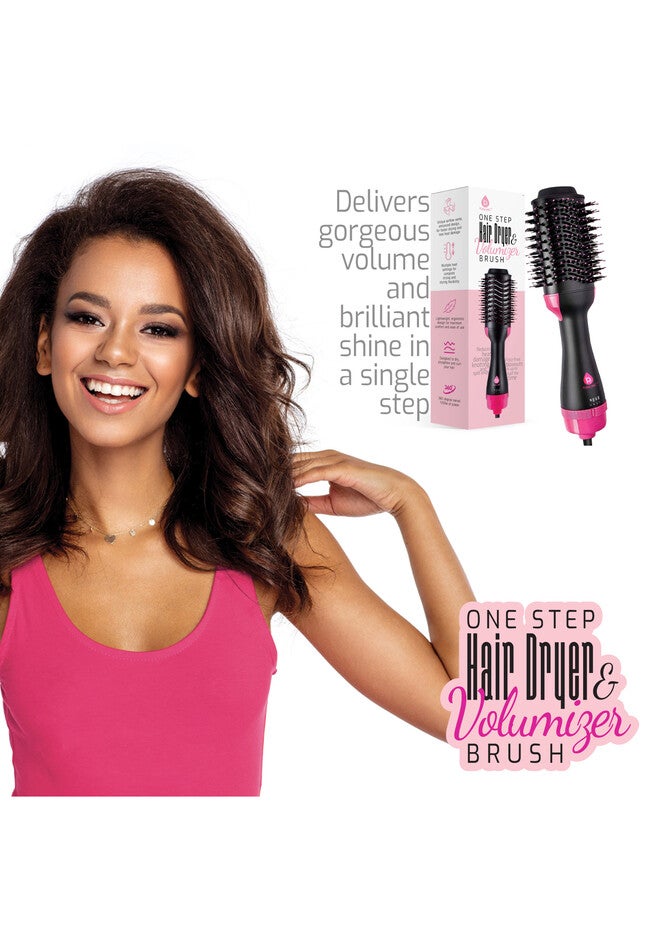 Hot Hair/Volumizer Brush Straightener, , alternate image number null