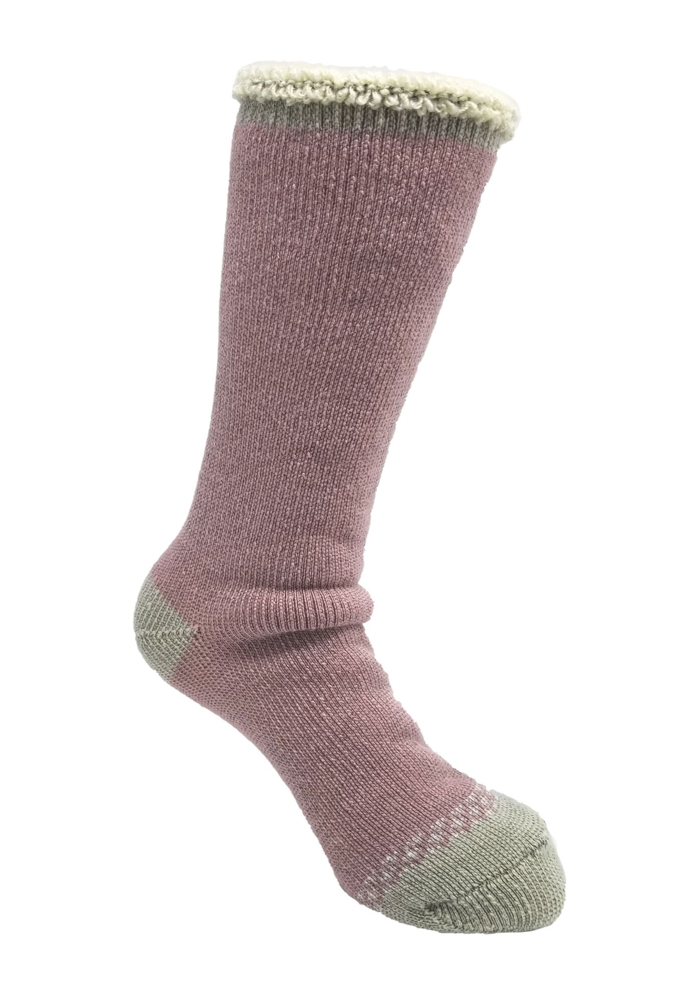 Solid Color Thermal Socks, PINK, hi-res image number 0