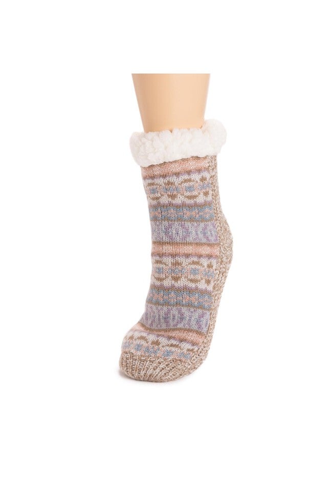 Pieced Cabin Socks, , alternate image number null