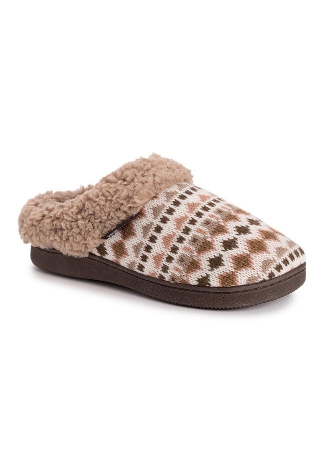 Suzanne Clog Slipper, IVORY ROSE POP, hi-res image number null