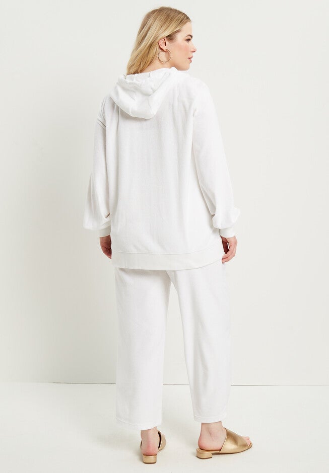 Terry Hoodie & Capri Set, , on-hover image number null