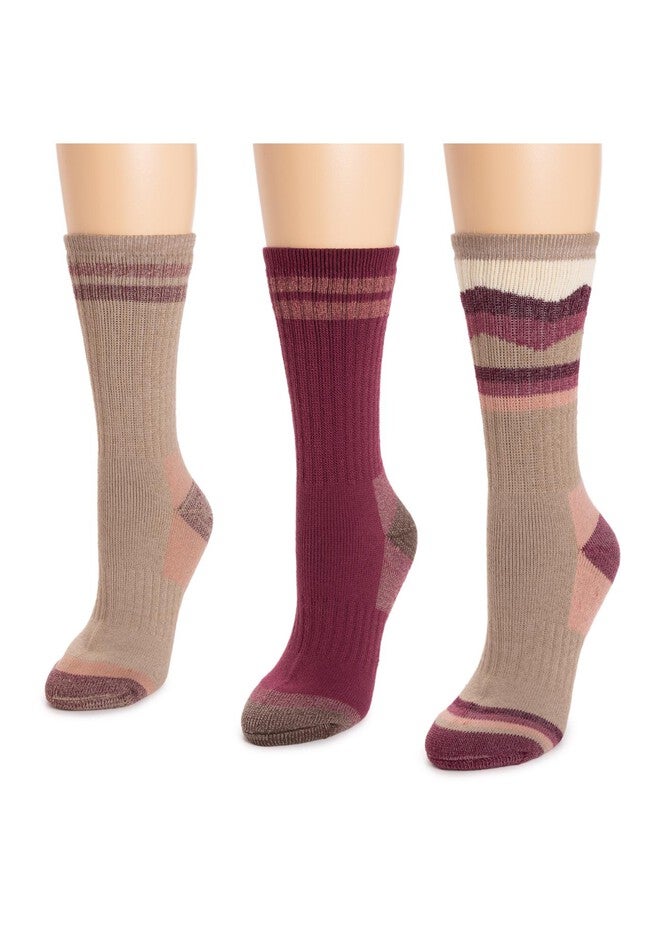 3Pack Heat Retainer Hike Socks, , on-hover image number null