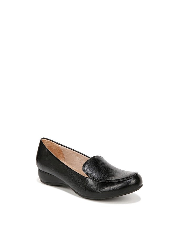 Dario Flat, BLACK FAUX LEATHER, hi-res image number 0