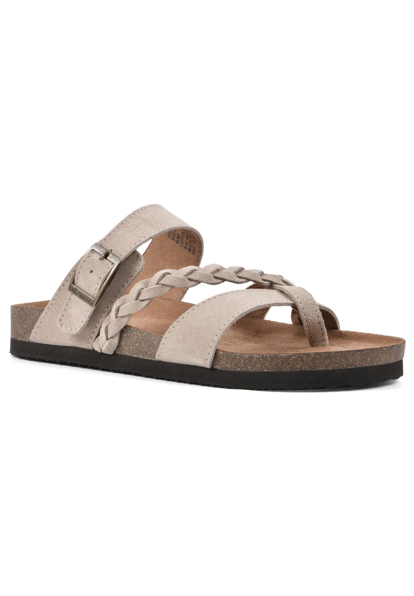 Hazy Casual Sandal, WOOD SUEDE, hi-res image number 0