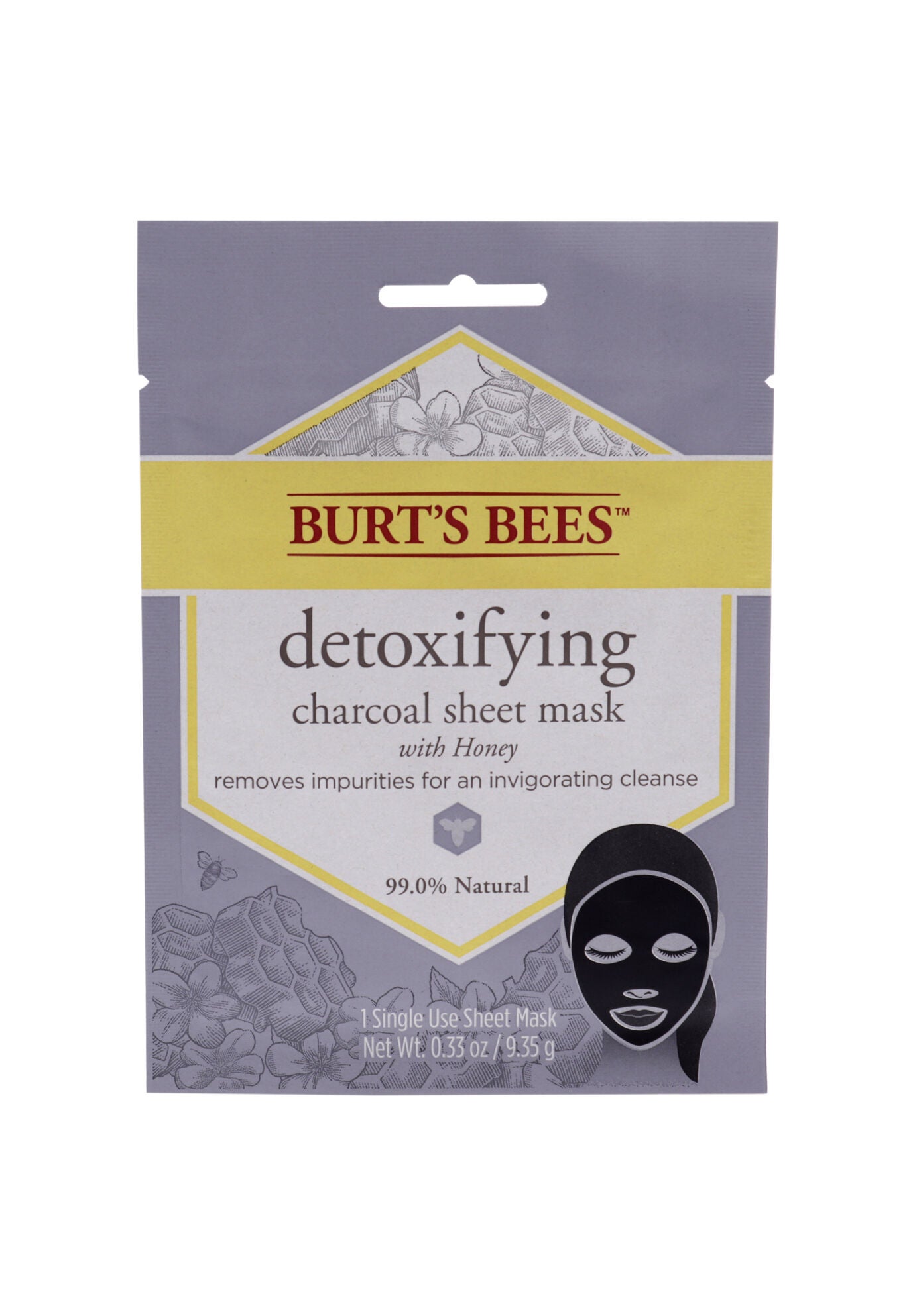 Detoxifying Charcoal Sheet Mask -0.33 Oz Mask, O, hi-res image number 0