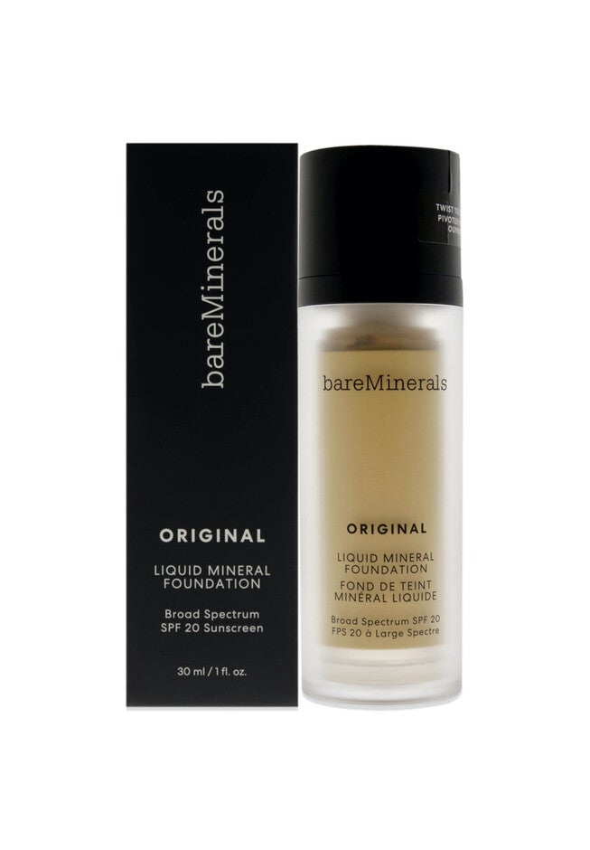 Original Liquid Mineral Foundation Spf 20 1 Oz Foundation, GOLDEN BEIGE, hi-res image number null