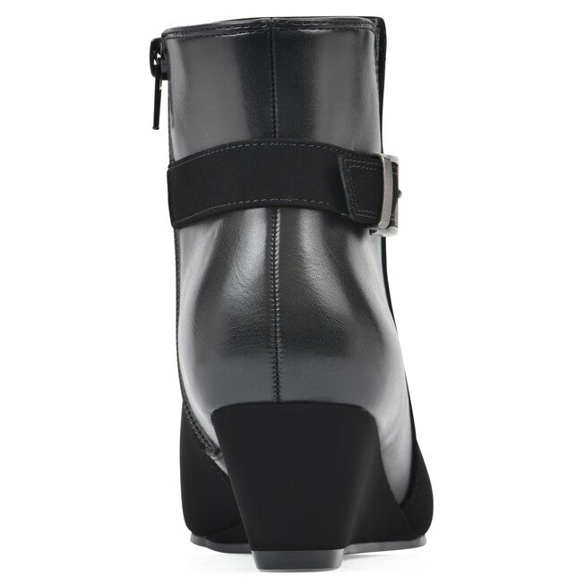 Carmen Wedge Bootie, BLACK, on-hover image number null