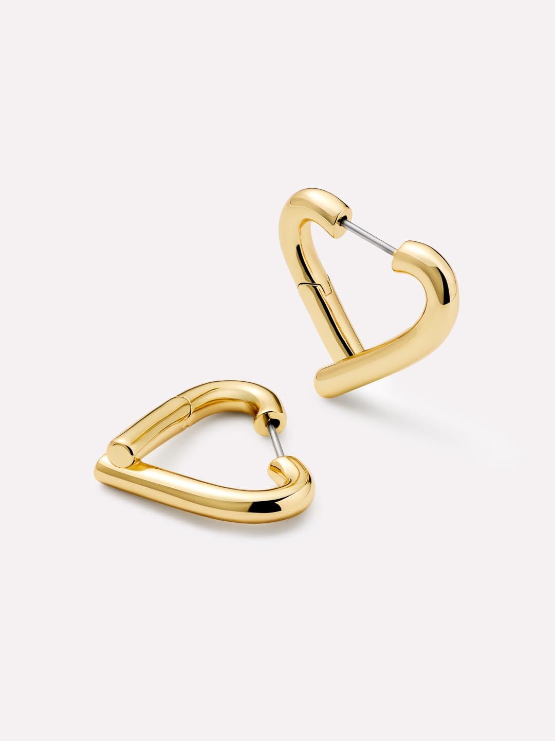 Keilan Heart Earrings, GOLD, hi-res image number 0