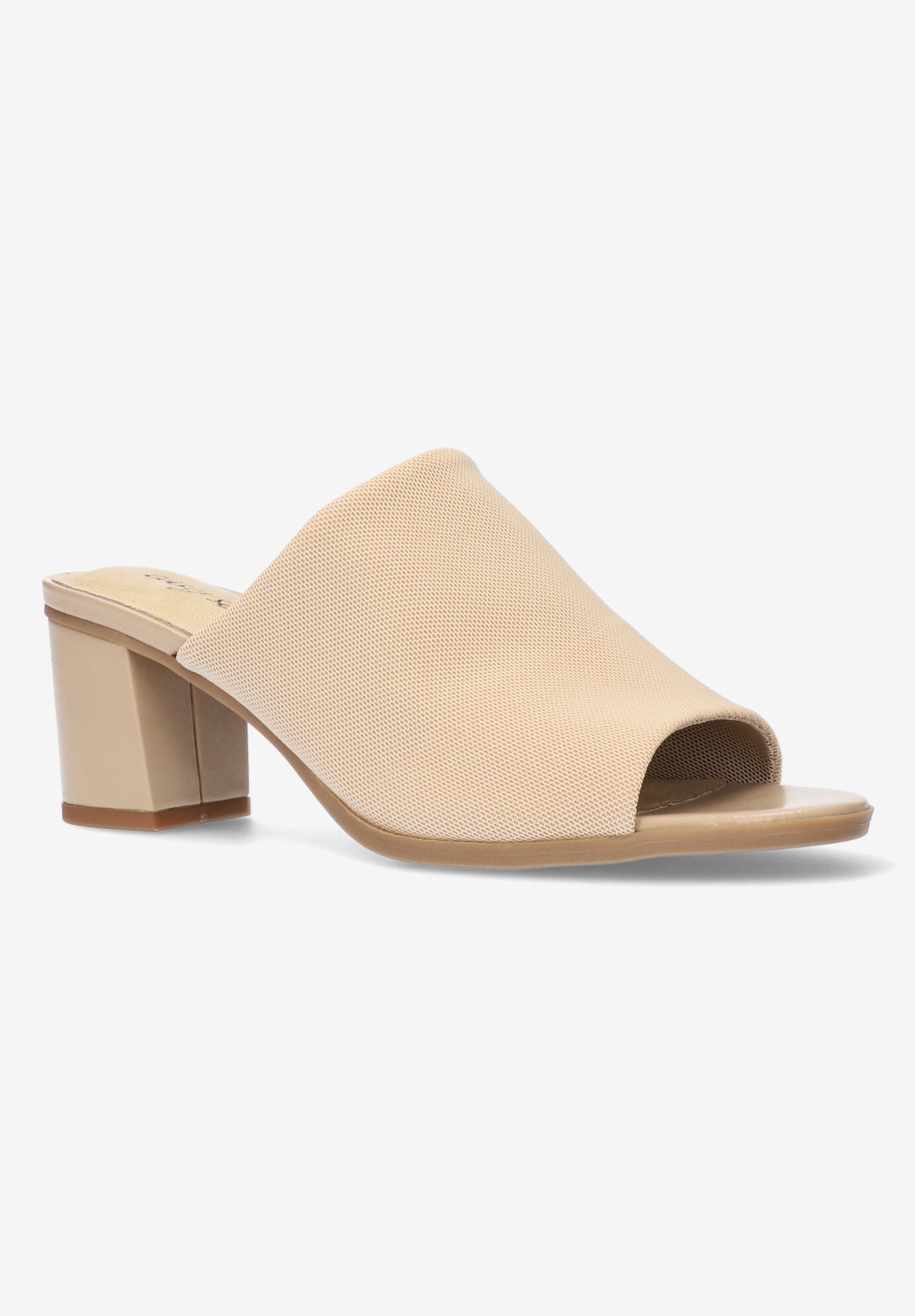 Carmella Mules, NATURAL STRETCH FABRIC, hi-res image number 0