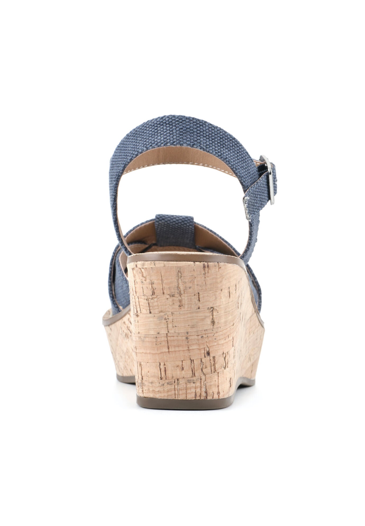 White Mountain Simple Wedge Sandal, , on-hover image number 1