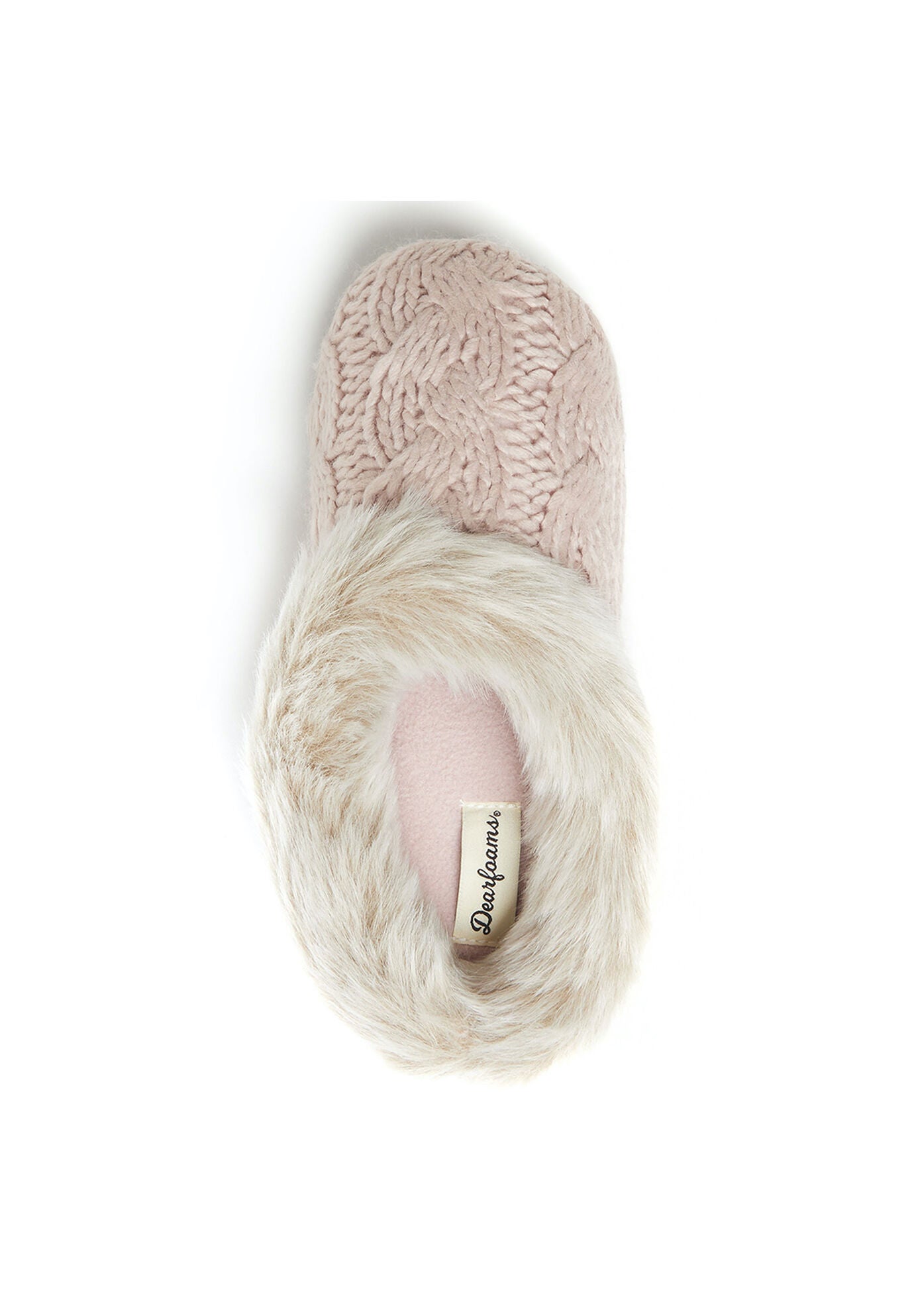 Claire Cable Knit Chenille Clog, , alternate image number 6