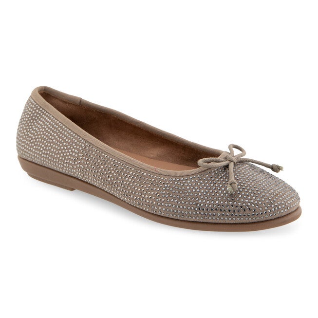 Homebet Ballet Flat, TAN FAUX SUEDE, hi-res image number null