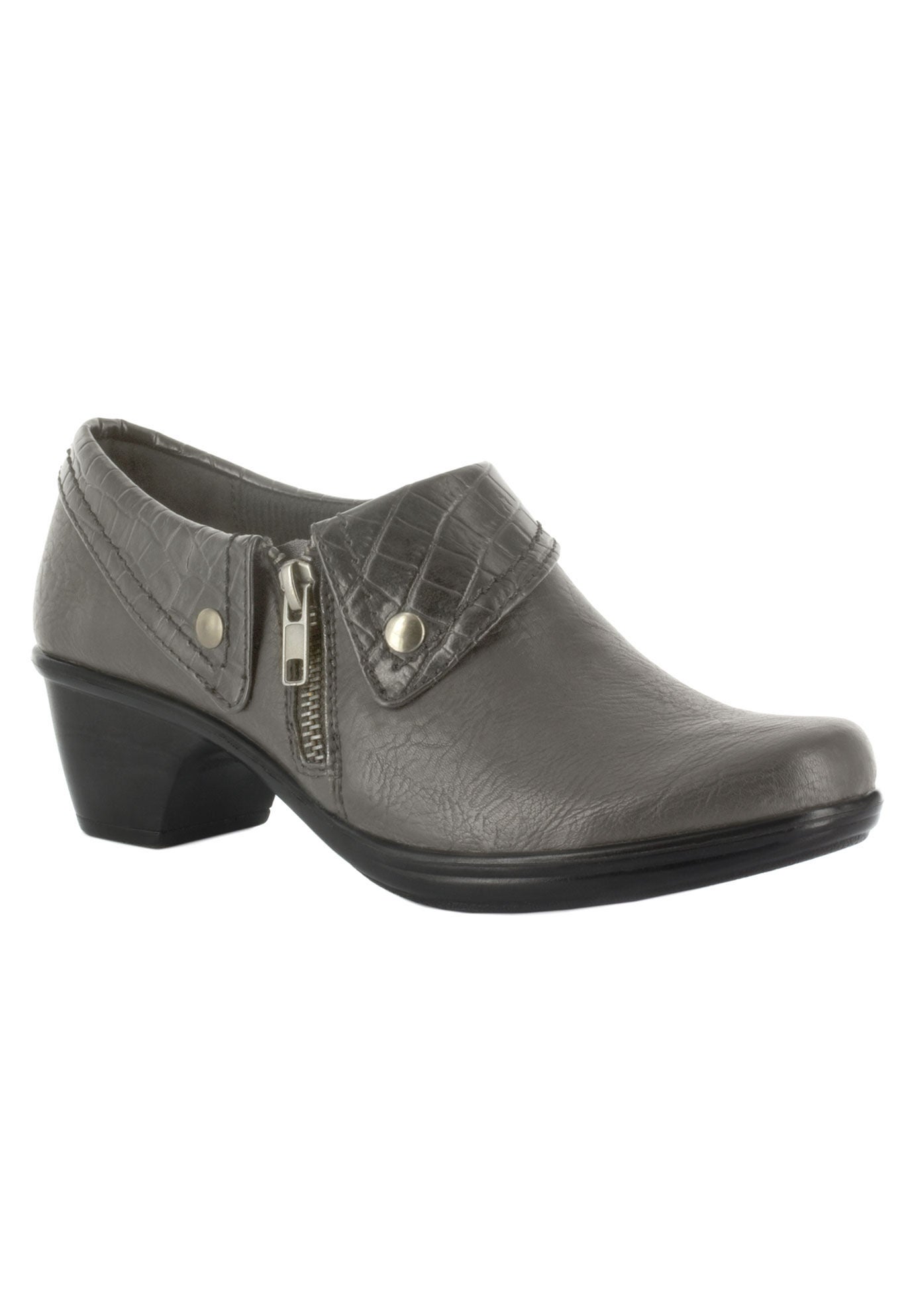Darcy Bootie by Easy Street&reg;, GREY CROC, hi-res image number 0