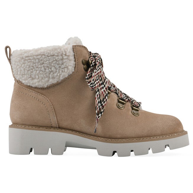 Gloving Faux Fur Hiker Bootie - WIDE, BEACHWOOD, alternate image number null