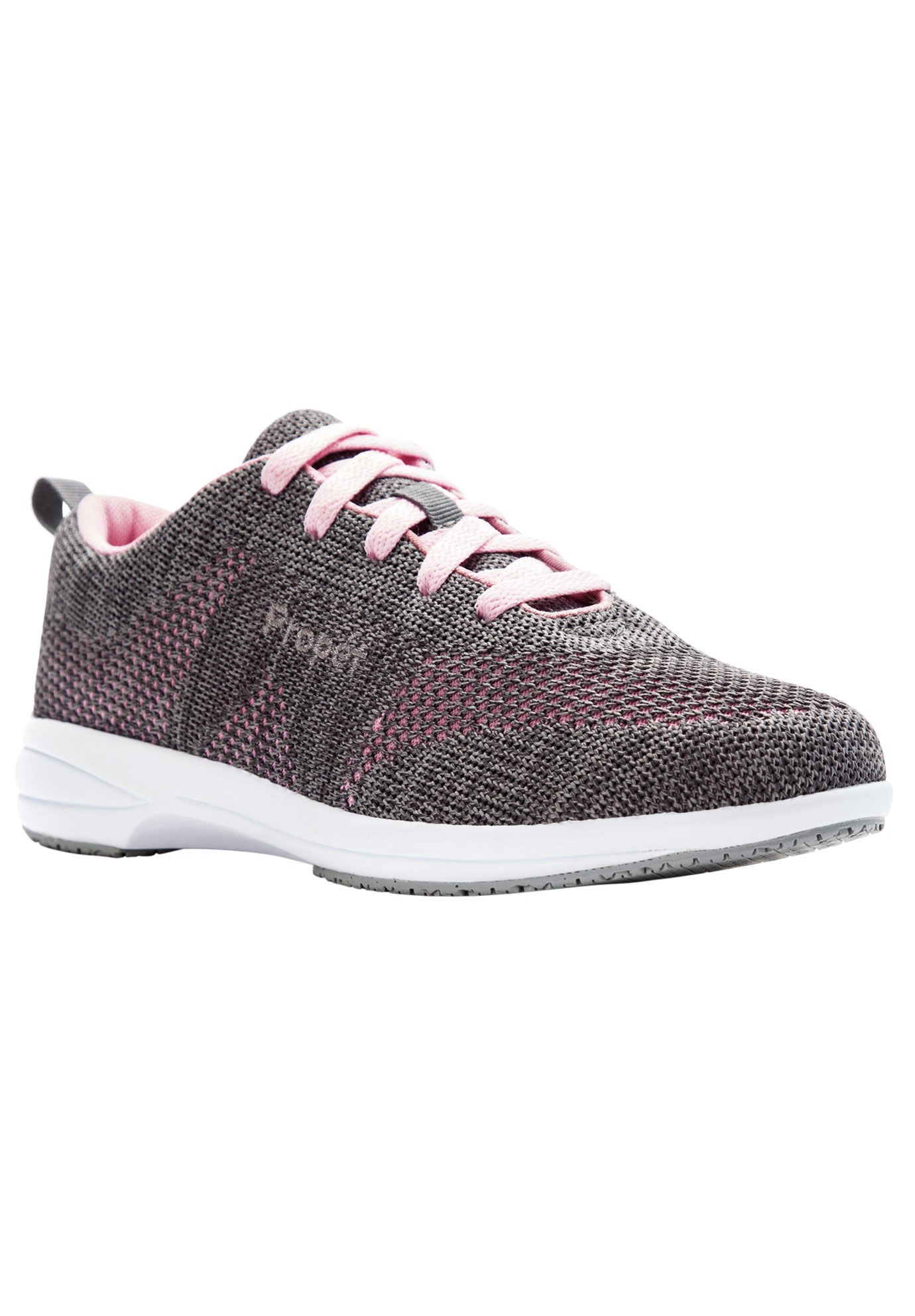 Washable Walker Revolution Sneakers by Propet&reg;, GREY PINK, hi-res image number 0