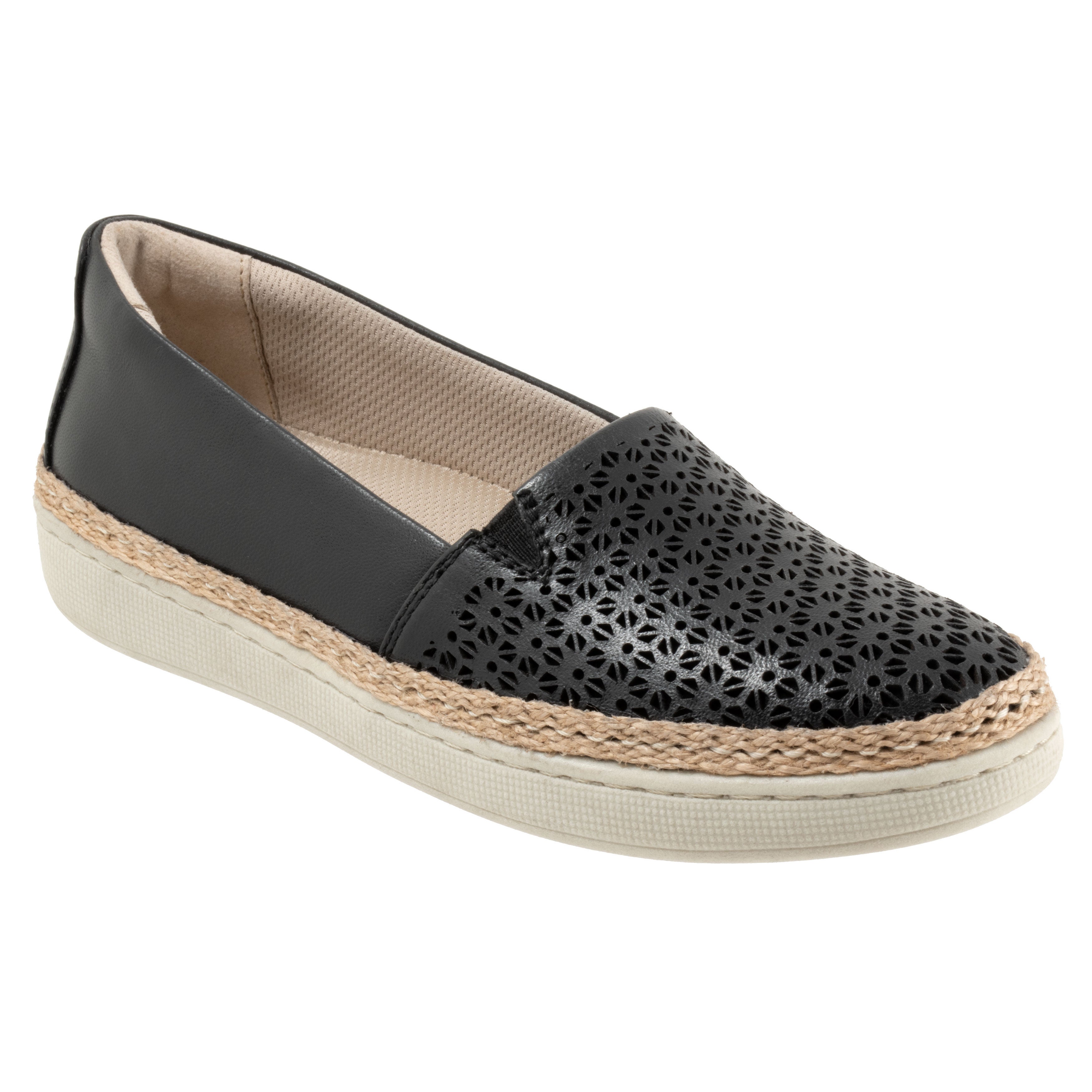 Accent Perf Sandal, BLACK, hi-res image number 0