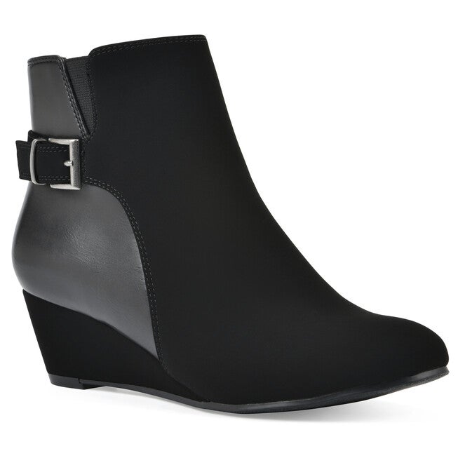 Carmen Wedge Bootie, BLACK, hi-res image number null