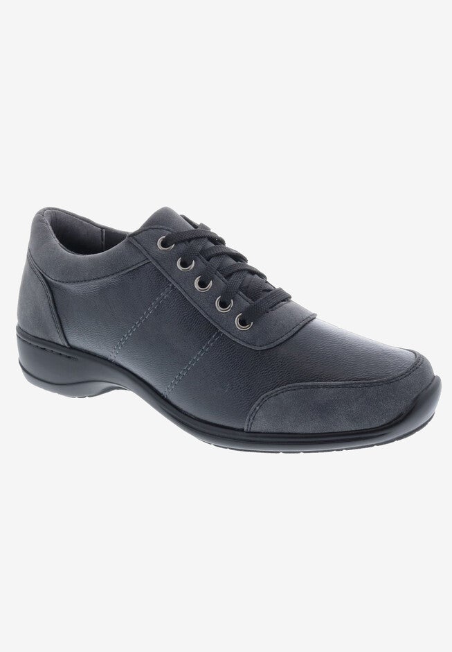 Stroll Along Oxford Flat, BLACK LEATHER, hi-res image number 0