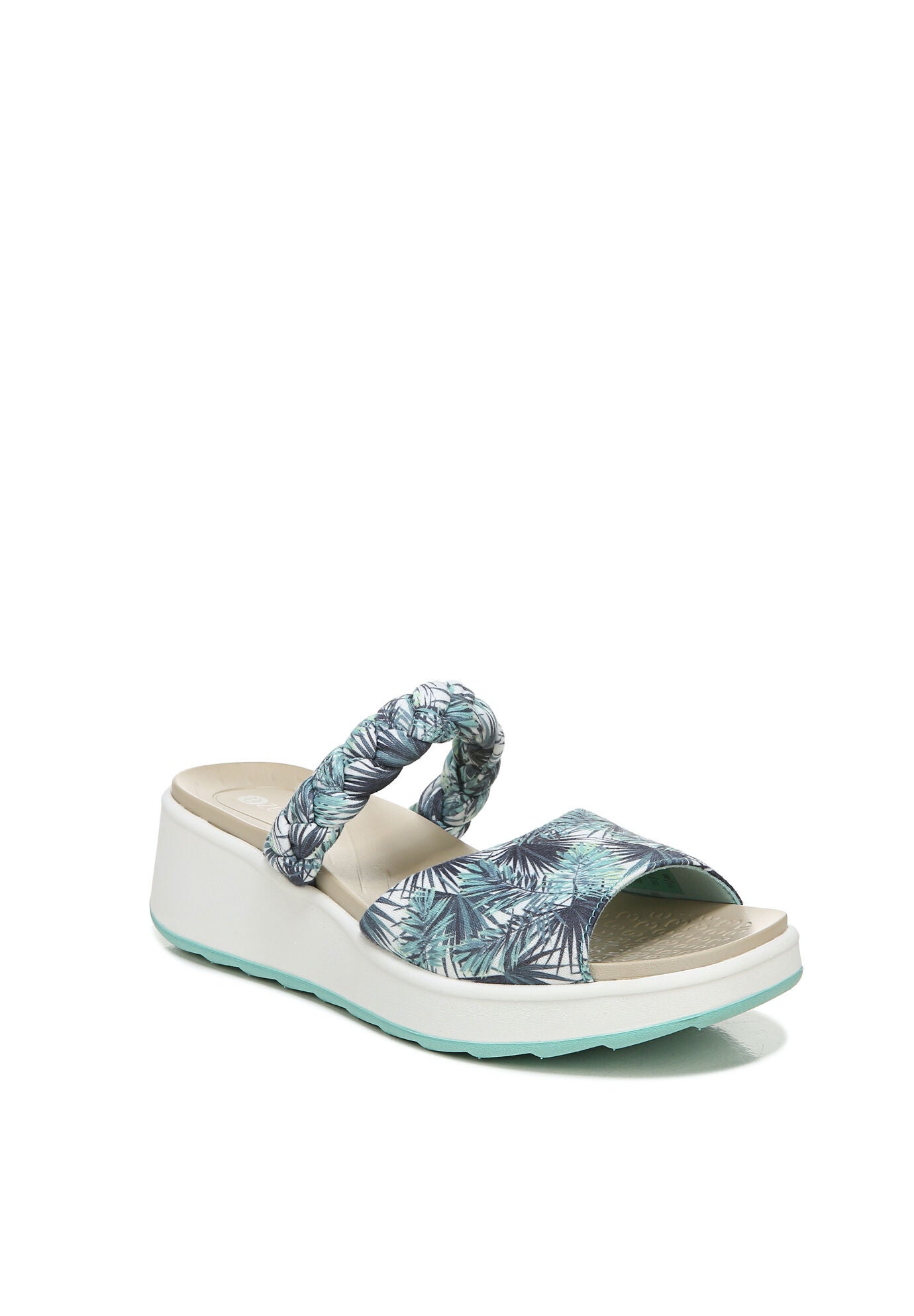 New Wave Slide Sandal, GREEN LEAF, hi-res image number 0