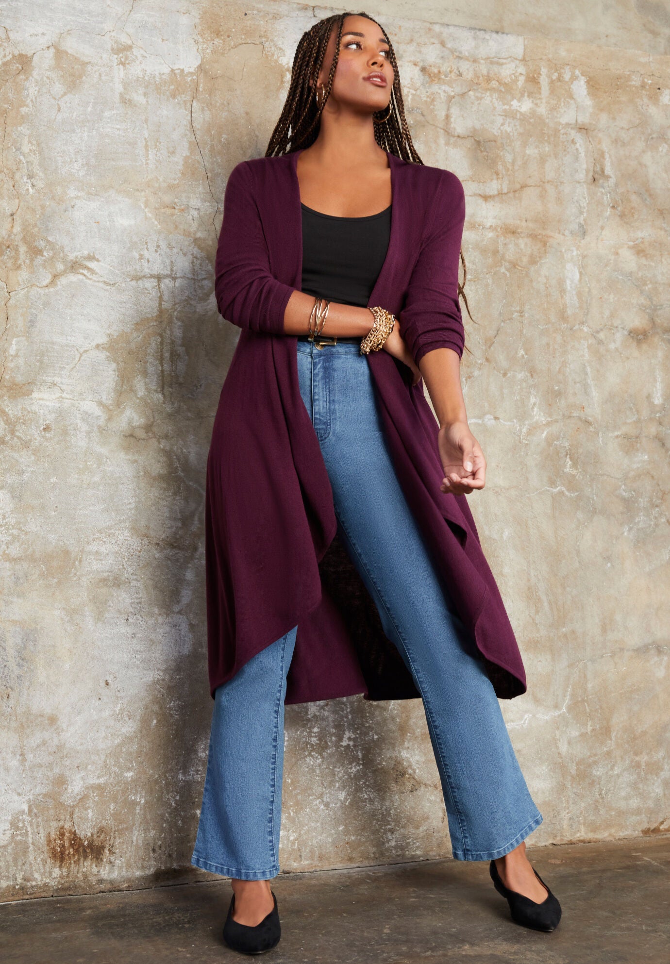 High Low Cardigan June And Vie