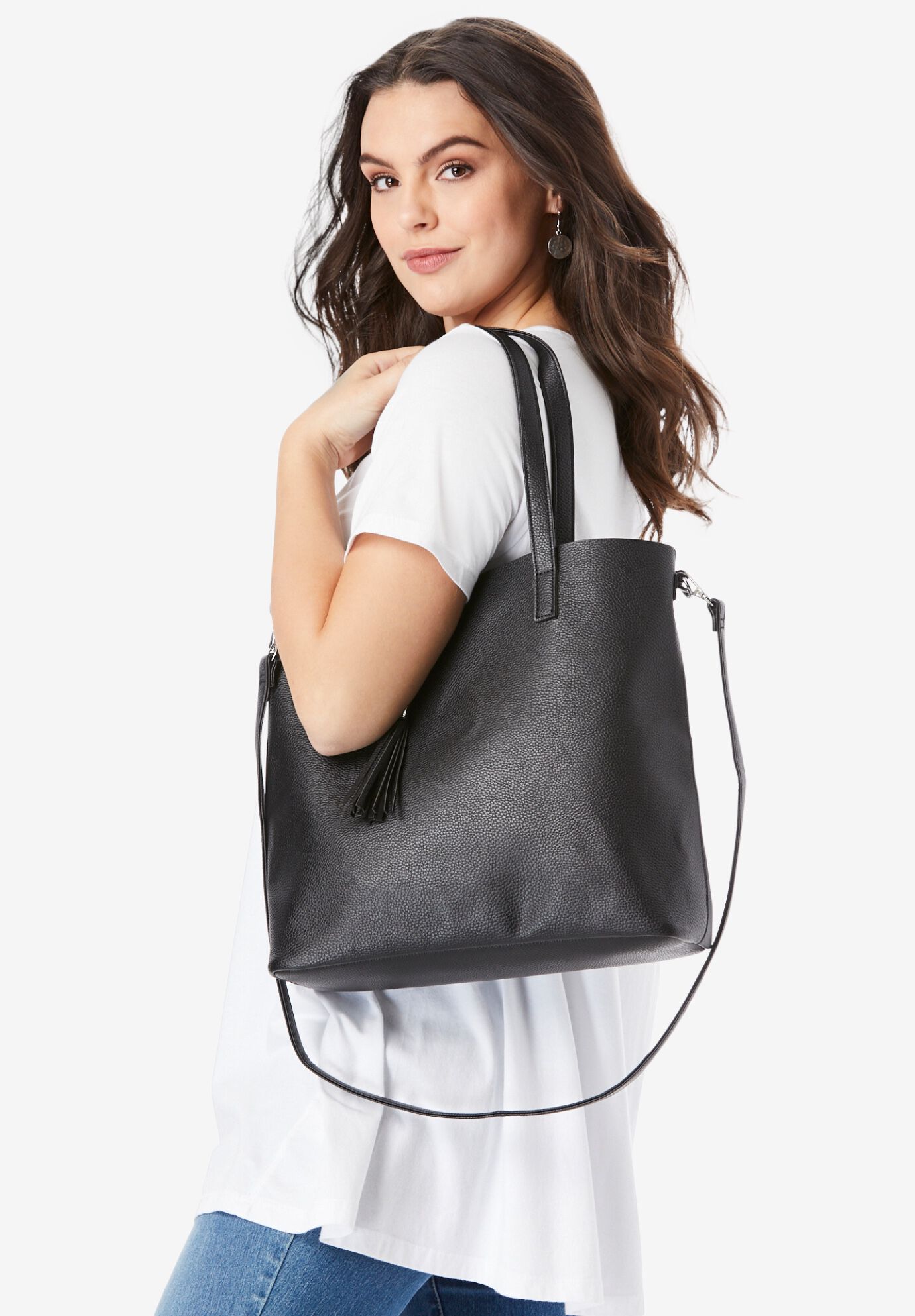 Multi-Strap Tote Bag, , alternate image number 1