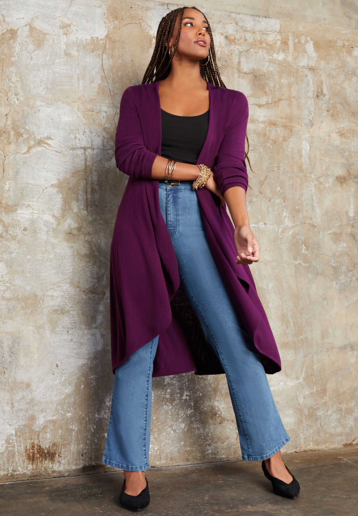High low cardigan clearance