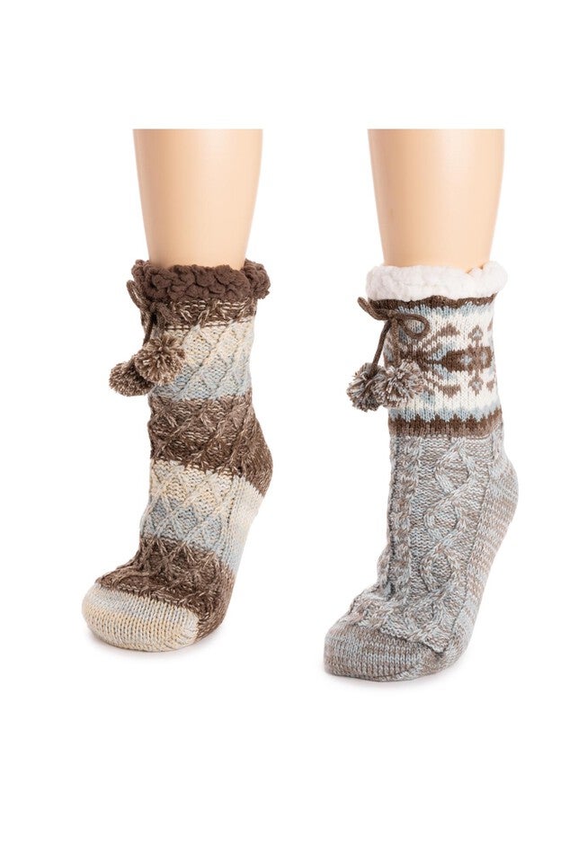 2 Pair Pack Tall Cabin Socks, , alternate image number null